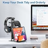 KDD Headphone Stand Controller Holder Desk Organizer Aluminum Bar Universal view 3