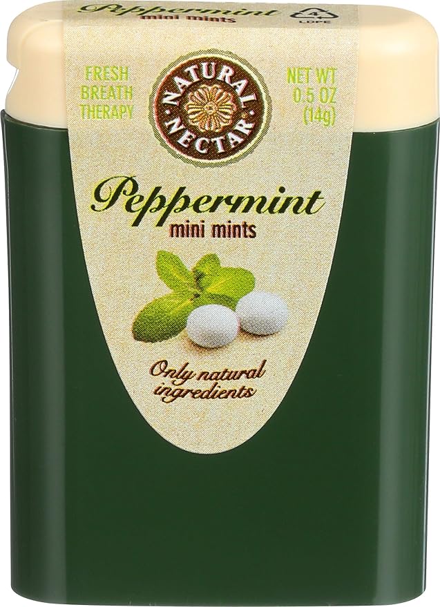 Natural Nectar Mints Peppermints Mini 0.5 Oz (Pack Of 18) Amazon.co.uk