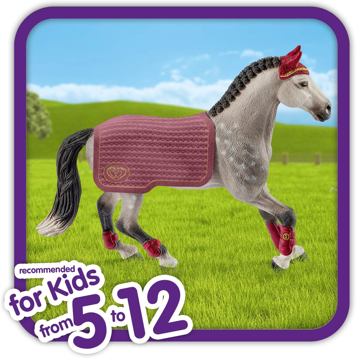 schleich trakehner mare riding tournament