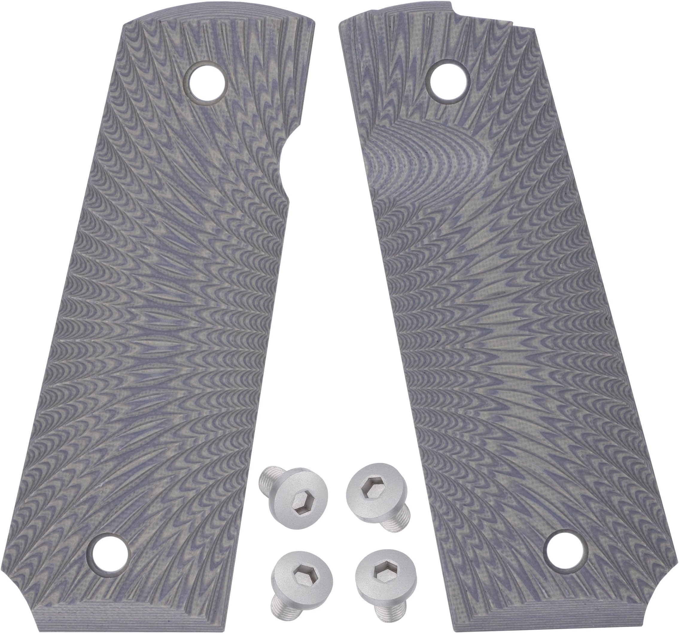 Klonimus 1911 Gk-3 Silver G10 Grips