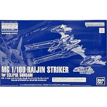 BANDAI MG 1/100 RAIJIN STRIKER for ECLIPS GUNDAM : Amazon.ca: Toys