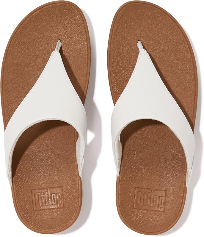 Lulu Leather Toepost, Sandales Bout ouvert Femme - Blanc (Urban White 024) - 37 EU