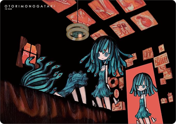 Amazon 物語 シリーズ セカンドシーズン マウスパッド 3 囮物語 Red アニメ 萌えグッズ 通販