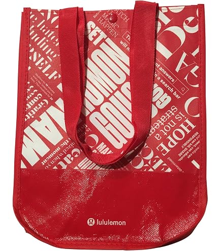 Lululemon Holiday Special Edition Small Reusable Tote Carryall Gym Bag