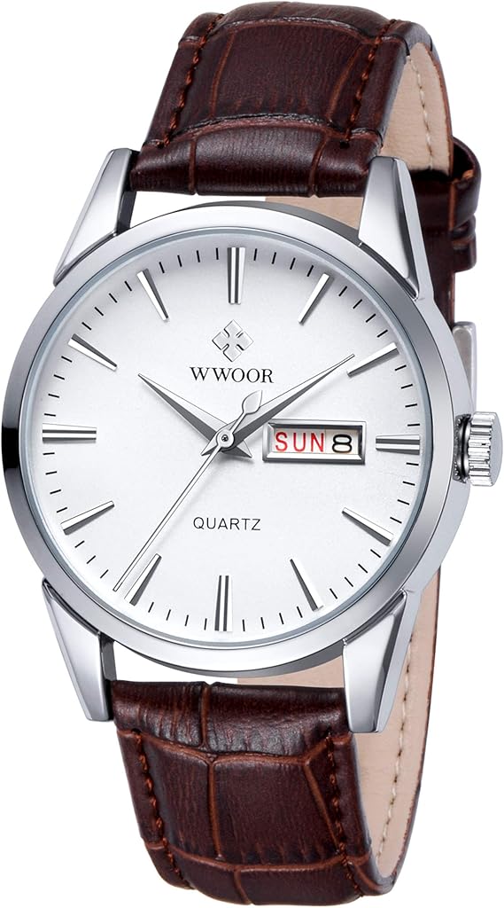 Amazon 腕時計 メンズ 超薄型 本革製のブレスレット日付表示 日本製クォーツムーブメント 30m生活防水 人気 ビジネス 男女兼用 クラシック ビジネス メンズ腕時計 腕時計 通販