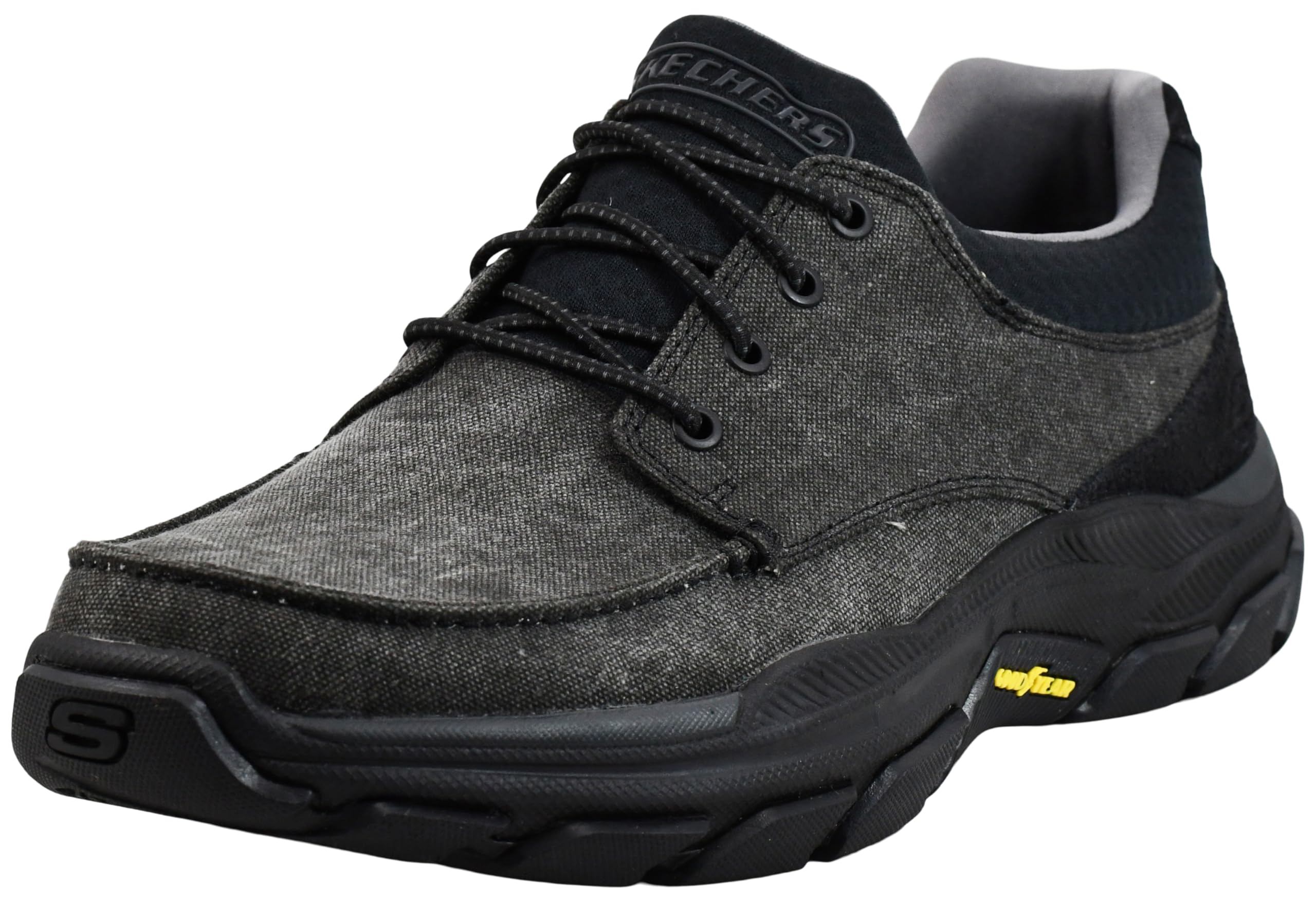 Skechers Men's Respected- Loleto Shoes, Black/Black, 8 M Image