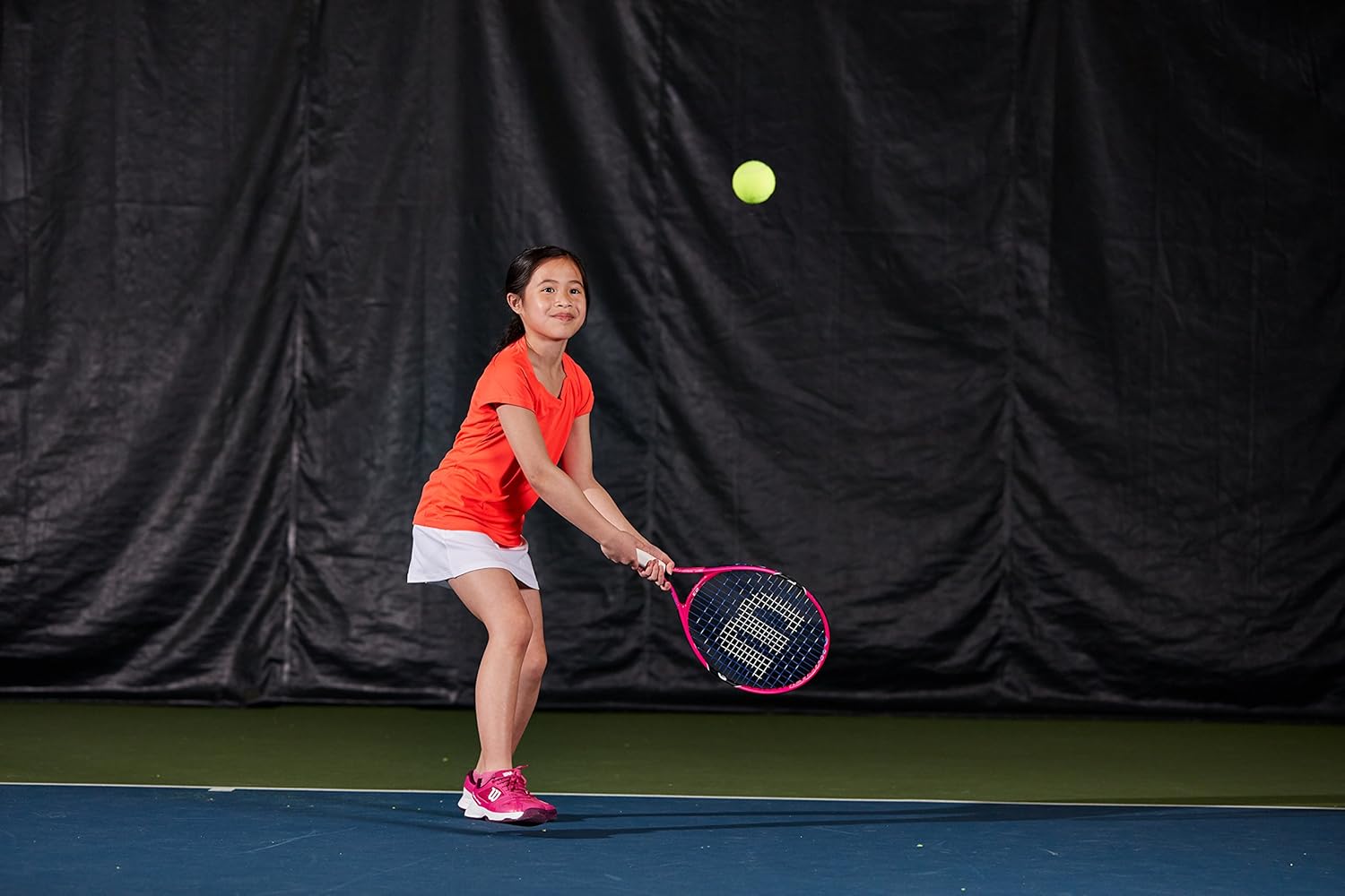 Wilson Junior Burn Pink Tennis Racquet : Sports & Outdoors