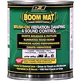 Design Engineering Boom Mat Liquid Sound Deadener 1 Liter 33.8 fl oz | Brush-On Automotive Sound Dampening Coating | Reduces Road &amp; Engine Noise | Paintable | Covers Up to 20 Sq Ft