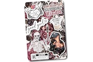 APPALACHIAN ARTISANS Clear Back Cover Insert for Kindle | Kindle Insert for Clear Case | Booktok Bookish Kindle Stickers Insert | Kindle Accessories | Dark Romance Book Gifts for Women (Kindle Basic 6")