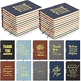 Fulmoon 10 Pcs Valentines Employee Appreciation Gift Bulk Inspirational Thank You Notebook A5 Leather Notebooks Mentor Retirement Gift for Coworker Team Staff PM Assistant Leaders Office(Stylish)