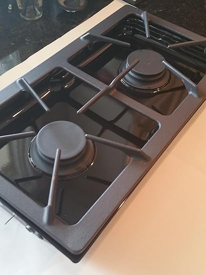 New Jenn Air Jennair Gas Sealed Two Burner Cartridge Module Black