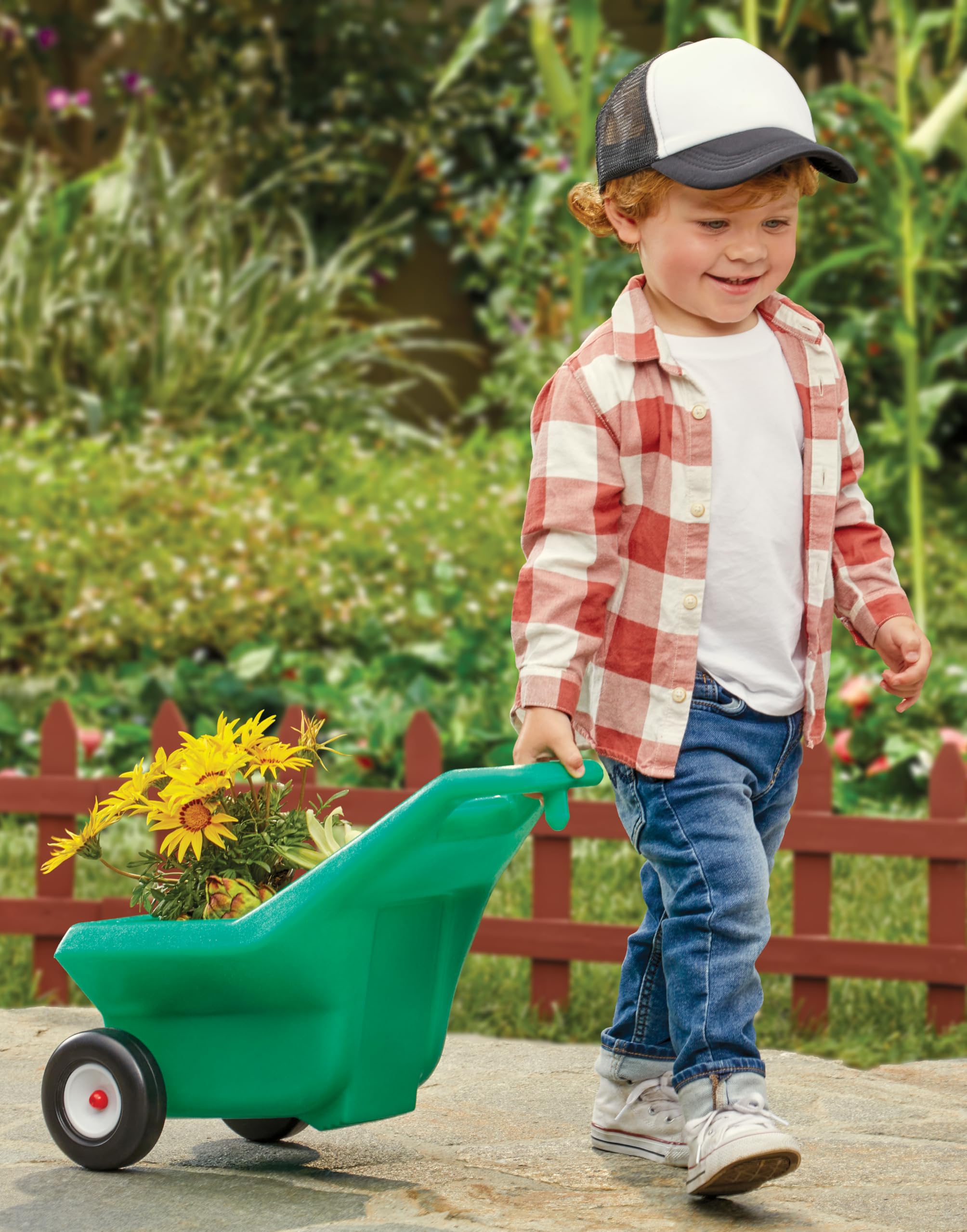 Little Tikes Tractor & Cart, Foot-to-Floor Ride-On, for Boys and Girls Ages 1-5 Years