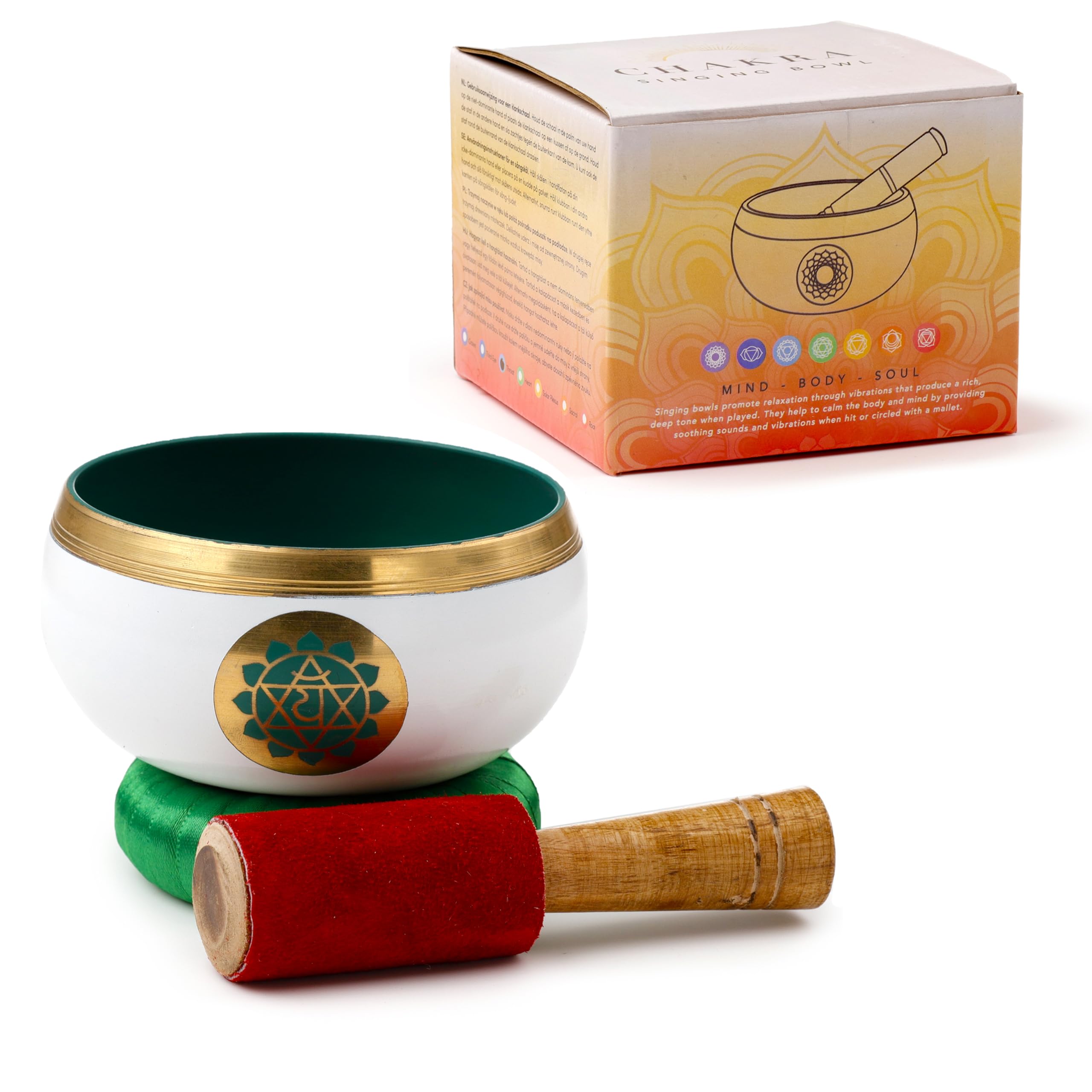 Puckator SING03 Singing Bowl - Green Chakra
