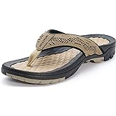 WHITIN Men's Flip Flops | Outdoor Thong Sandals | Arch Support | Slip Resistant