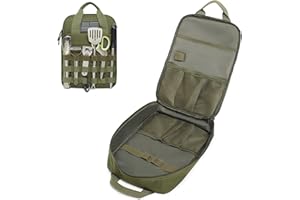Lemubeane Tactical Camp Kitchen Organizer Camping Cooking Utensils Bag for BBQ, Picnic, Travel & Hiking (Bag Only)