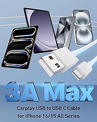 Car Carplay Cable for iPhone 15/16e/16 Pro Max/Plus