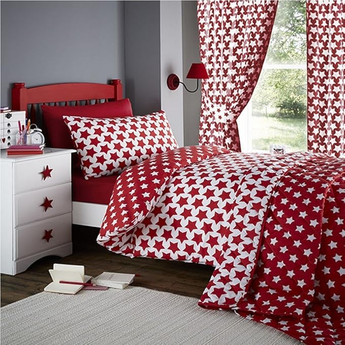 Etoile, Red Star Single Bedding Amazon.co.uk Kitchen & Home