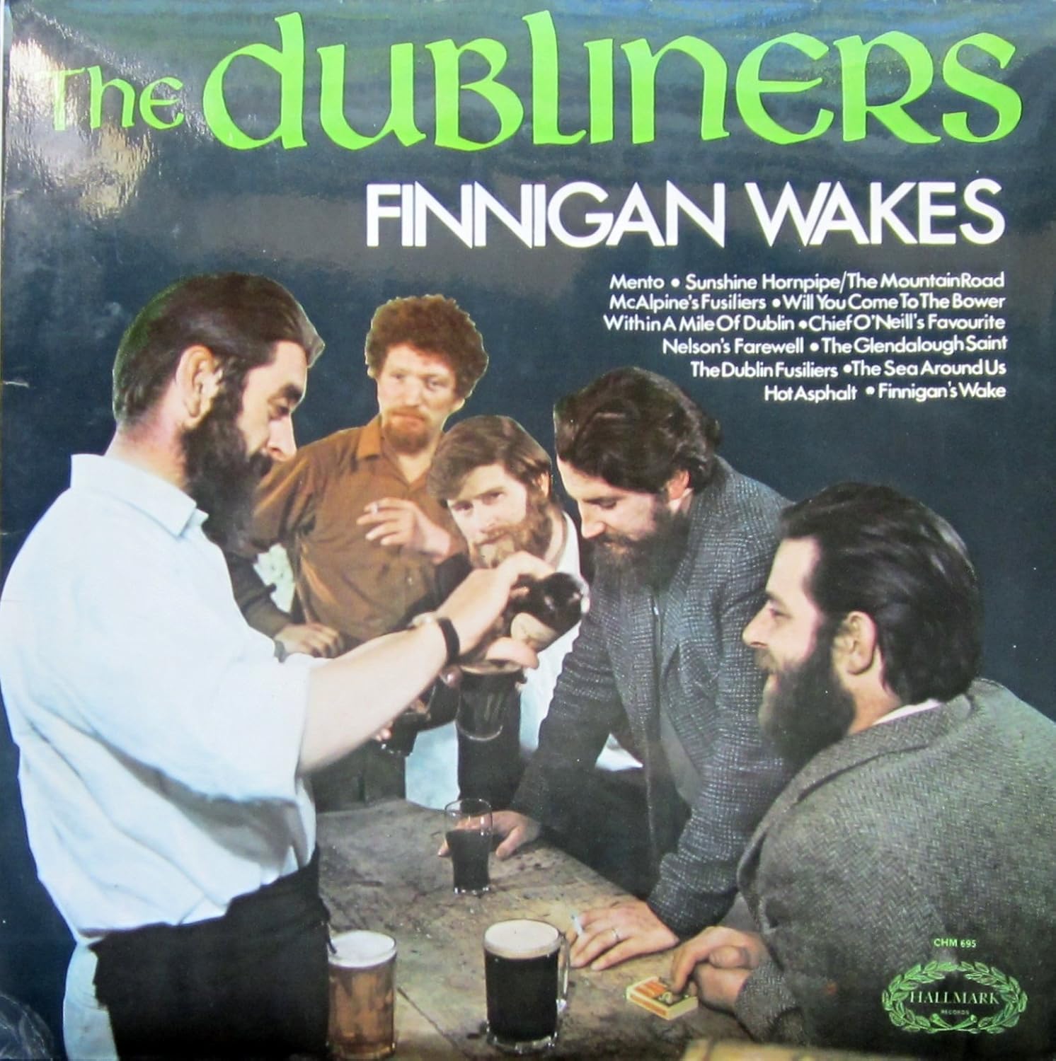 The Dubliners Finnegan Wakes Hallmark Records CHM 695 Dubliners