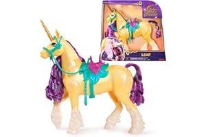 Unicorn Academy, Leaf with 2 Riding Accessories, 11”, Compatible with Ava, Dolls & Unicorn Toys for Girls Ages 4 and up