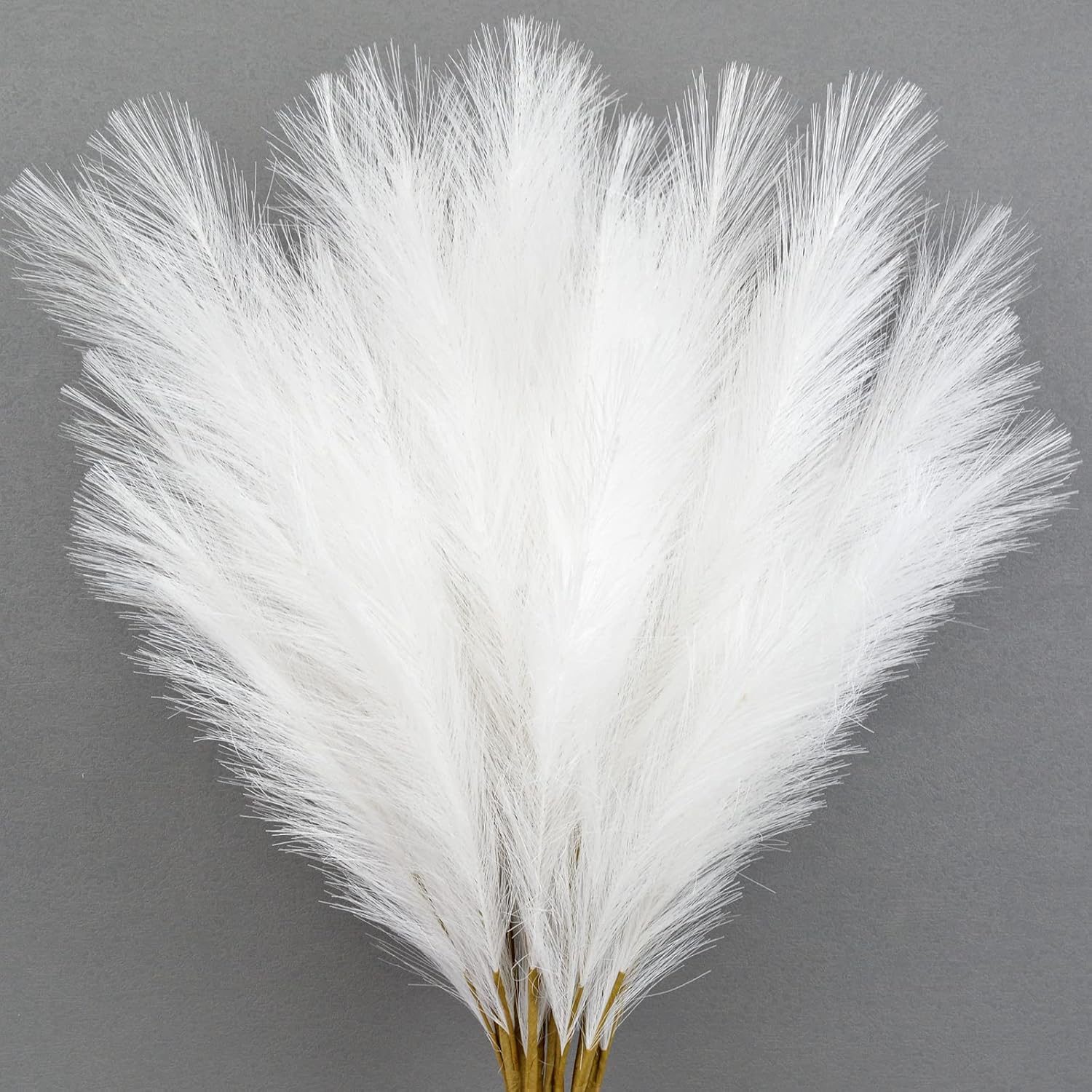Dried & Preserved Flora - VIERENA 8 PCS Faux Pampas Grass 38