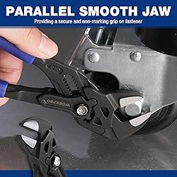 WORKPRO 7-Inch Pliers Wrench, CR-V Construction