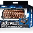 Nyko Type Pad - PlayStation 4 with Built-in Rechargeable Battery, Built-in Speaker without the need for a Headset, com Shortcut and Full QWERTY Style Keyboard