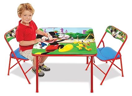 Mickey Mouse Table Chairs Set For Kids Furniture
