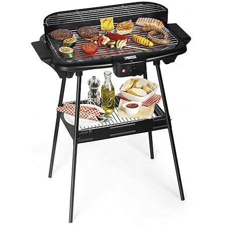 Princess 112247 Elektrogrill – Mit Ständer – Großformat