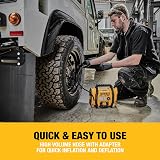 DEWALT 18V XR Inflator DCC018N-XJ Tool Only 11 Bar 160 PSI LED Light view 6