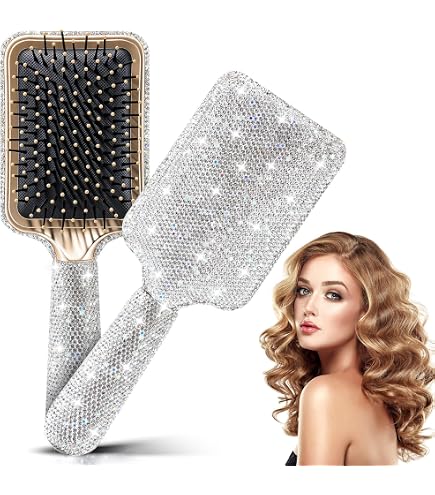 Amazon.com : Bestbling Bling Smooth and Detangle Hair Brush  display picture 1