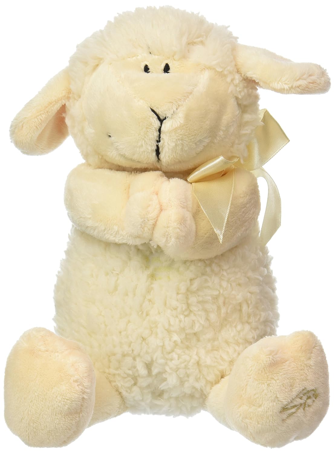 praying lamb stuffed animal