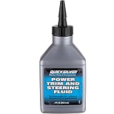 Quicksilver 858074Q01 Power Trim and Steering Fluid - 8 Oz. Bottle