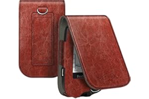 MEDMAX PU Leather Protective Case for Freestyle Libre 3 2 / Libre Reader, Lightweight Shockproof Diabetic Storage Carrying Ca