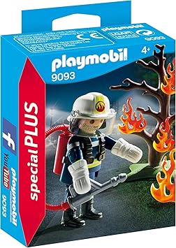 Playmobil pompier arbre en feu Clearance