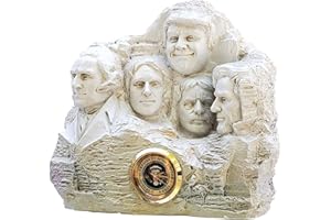 BOBBLE FINGERS BobbleFingers Donald Trump Gifts Mount Rushmore Clock Gag Gift