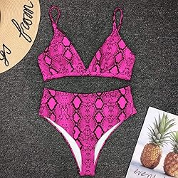 Bikini Swimsuit for Women, MmNote Sexy Snake Skin