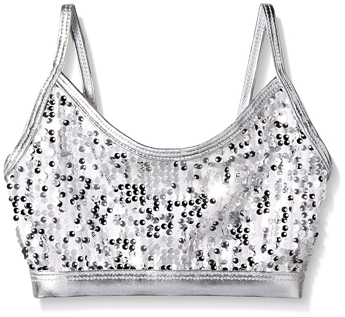 sequin bra