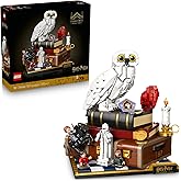 LEGO Harry Potter Sorcerer&rsquo;s Stone &ndash; Collectors&rsquo; Edition 76466 | Building Sets for Adults, Ages 18+, Collectible Harry Potter Model, 3 Minifigures &amp; Buildable Hedwig, 1571 Pieces, Gift Idea