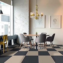 CUCOS Carpet Tiles Peel and Stick, Squares Carpet
