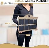 Empire Weekly Planner and Menu Board Wood Wall Mounted 5pc Pack view 2