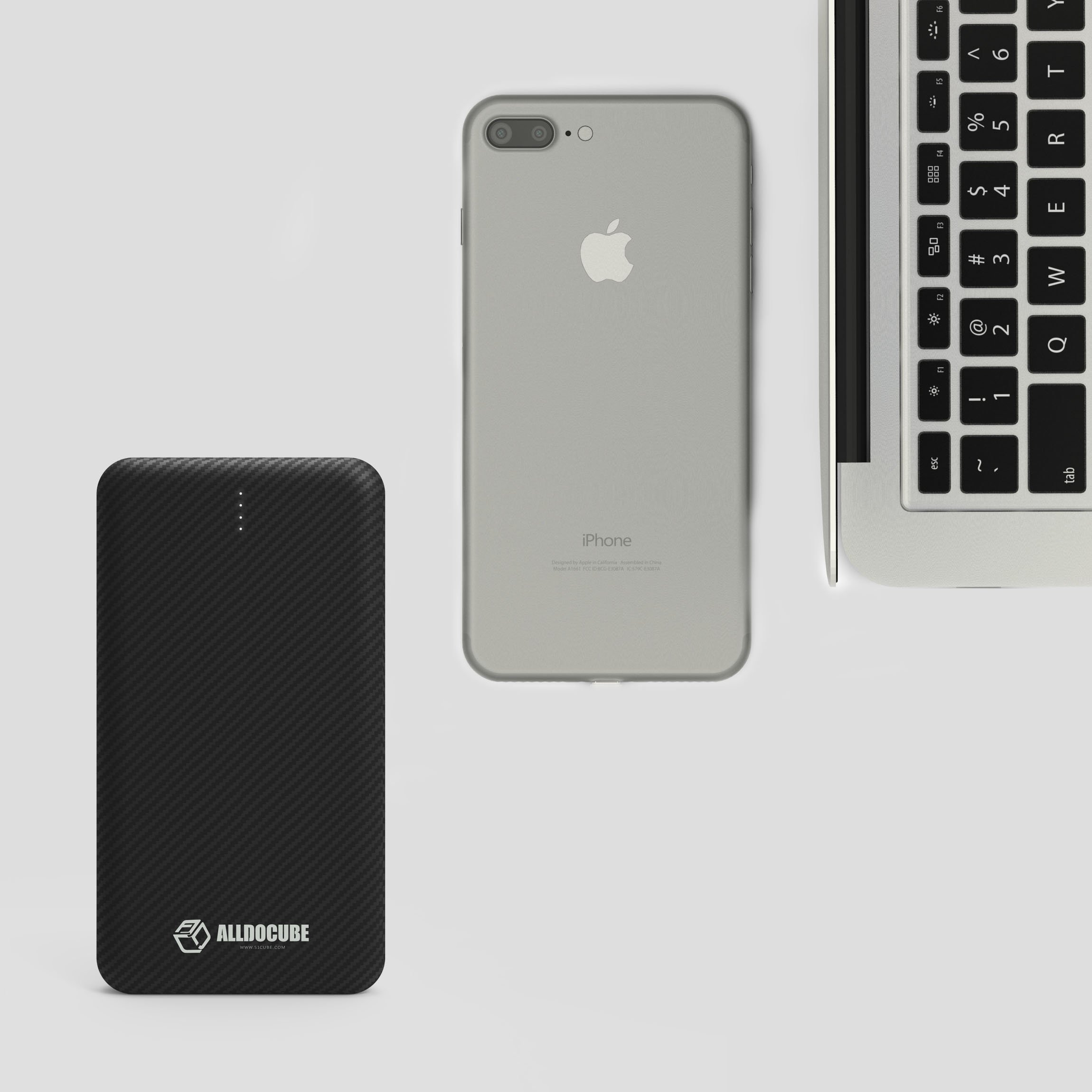 ALLDOCUBE E102 Power Bank 10000mAh External Battery 5V 2A for iPhone iPad Samsung HTC Huawei Sony