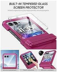 Vizvera for Motorola Razr 2024 Case with Hinge