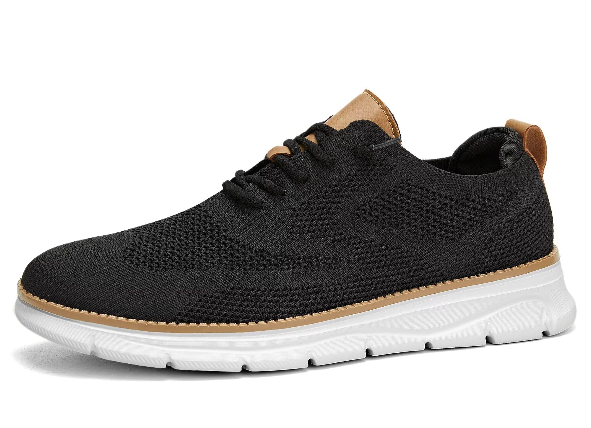 Photo 1 of Mens Casual Dress Shoes Fashion Mesh Oxfords Business Walking Work Sneakers Comfortable Lightweight Soft Sole