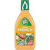 Wish-Bone Creamy French Salad Dressing, 15 FL OZ | Fits a low carb lifestyle; pour dressing over fresh salads, toss it in with vegetables, use as a marinade, or serve as a dip