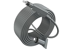 LUCMO Starlink Cable 75FT for Starlink Actuated Gen 2 Dish and Router, Replacement Extension Cable Waterproof (75FT / 23M), Grey