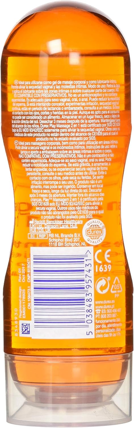Durex Lubricants and Stimulating Gels - 100 g, 200 ml (Pack of 1) - Image 3