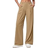 Ewedoos Wide Leg Pants Woman Stretchy Work Dress Pants Women Trendy 2026 Business Casual Outfits Comfort Fit Slacks Trousers