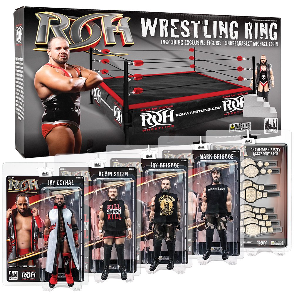 roh wrestling figures