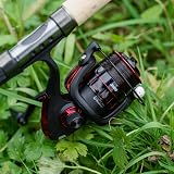 Abu Garcia Cardinal X Spinning Reel 4000 Size Black Red Freshwater view 3