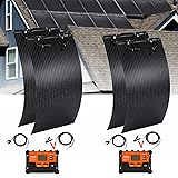 400W Semi-Flexible Solar Panel Kit Lightweight